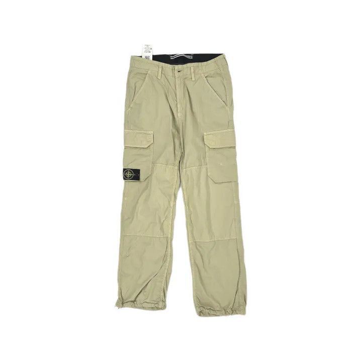 Stone Island Stone Island Beige Cargo Pants with Logo Size US 28 / EU 44 - 2 Thumbnail