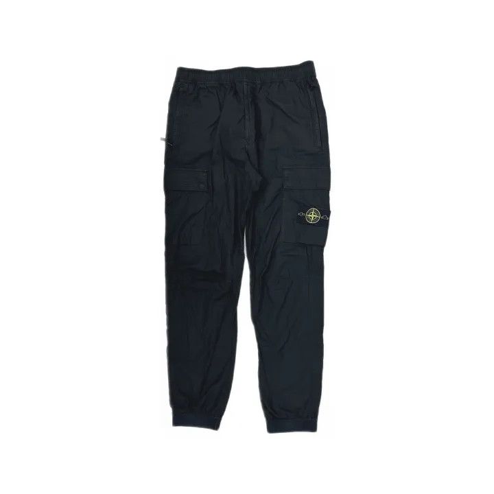 Stone Island Stone Island Black Cargo Pants for Men Size US 32 / EU 48 - 2 Thumbnail