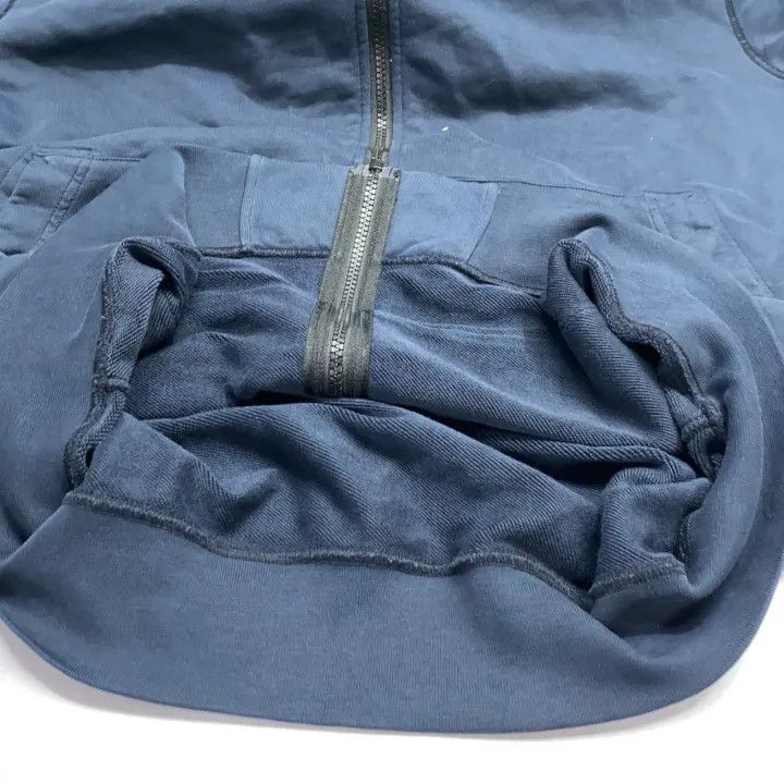 Stone Island Stone Island Blue Hooded Zip Jacket Size US XXL / EU 58 / 5 - 17 Thumbnail