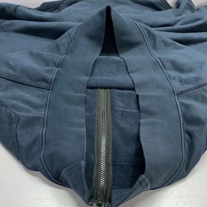 Stone Island Stone Island Blue Hooded Zip Jacket Size US XXL / EU 58 / 5 - 19 Thumbnail