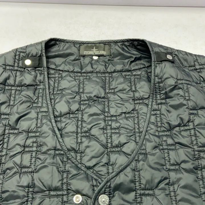 Stone Island Stone Island Black Quilted Vest for Men Size US L / EU 52-54 / 3 - 8 Thumbnail