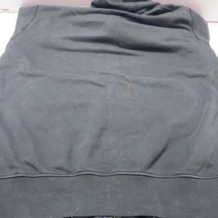 Stone Island Stone Island Black Zip-Up Hoodie for Men Size US XL / EU 56 / 4 - 12 Thumbnail