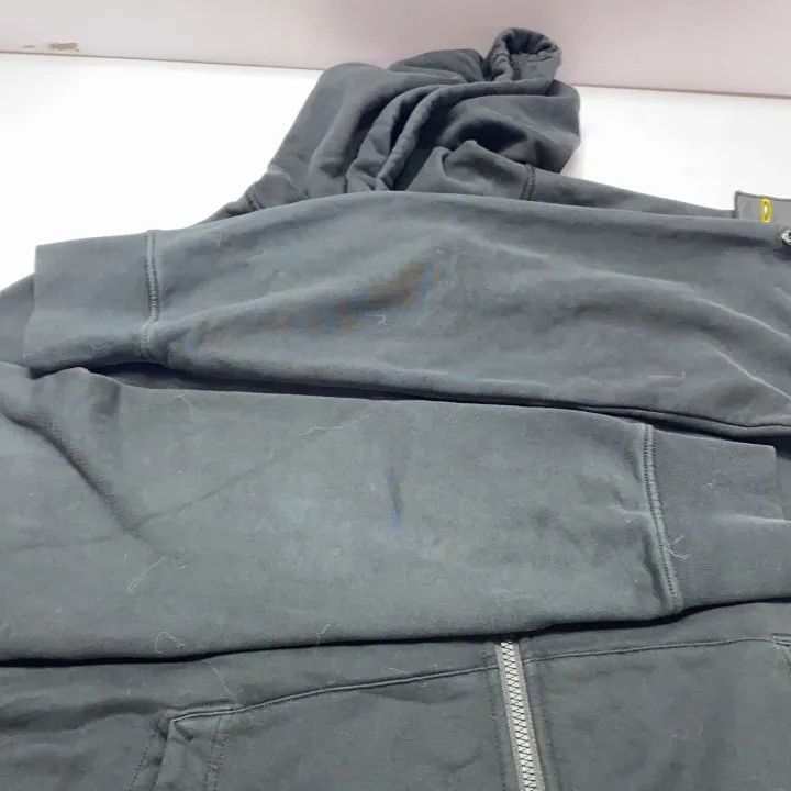 Stone Island Stone Island Black Zip-Up Hoodie for Men Size US XL / EU 56 / 4 - 8 Thumbnail