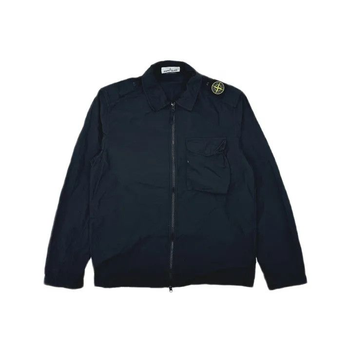 Stone Island Stone Island Men's Black Zip-Front Jacket Size US L / EU 52-54 / 3 - 2 Thumbnail
