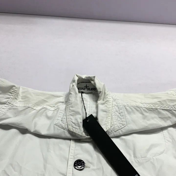 Stone Island Stone Island White Button-Up Jacket for Men Size US XS / EU 42 / 0 - 16 Thumbnail