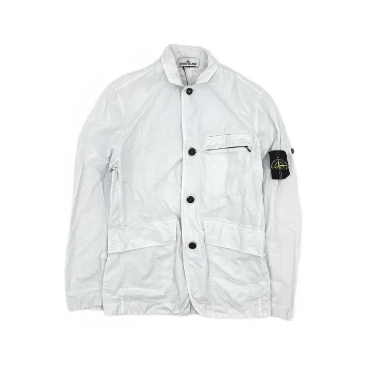 Stone Island Stone Island White Button-Up Jacket for Men Size US XS / EU 42 / 0 - 2 Thumbnail