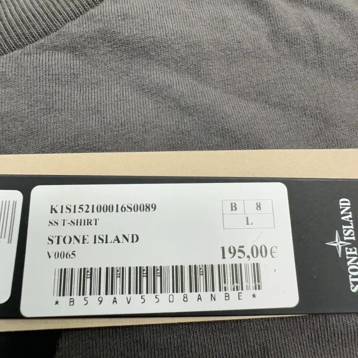 Stone Island Stone Island Comfortable Logo Print Cotton T-Shirt Size US L / EU 52-54 / 3 - 7 Thumbnail