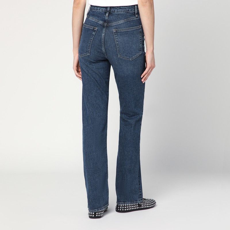 Frame Frame The Ruler Jeans In Dark Blue Size 27" / US 4 / IT 40 - 2 Thumbnail