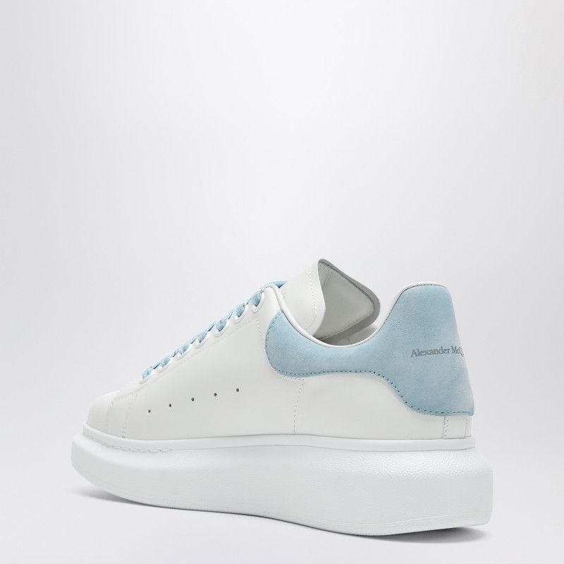 Alexander McQueen Alexander Mcqueen Oversize Sneakers White/Powder Blue Size US 9 / IT 39 - 2 Thumbnail