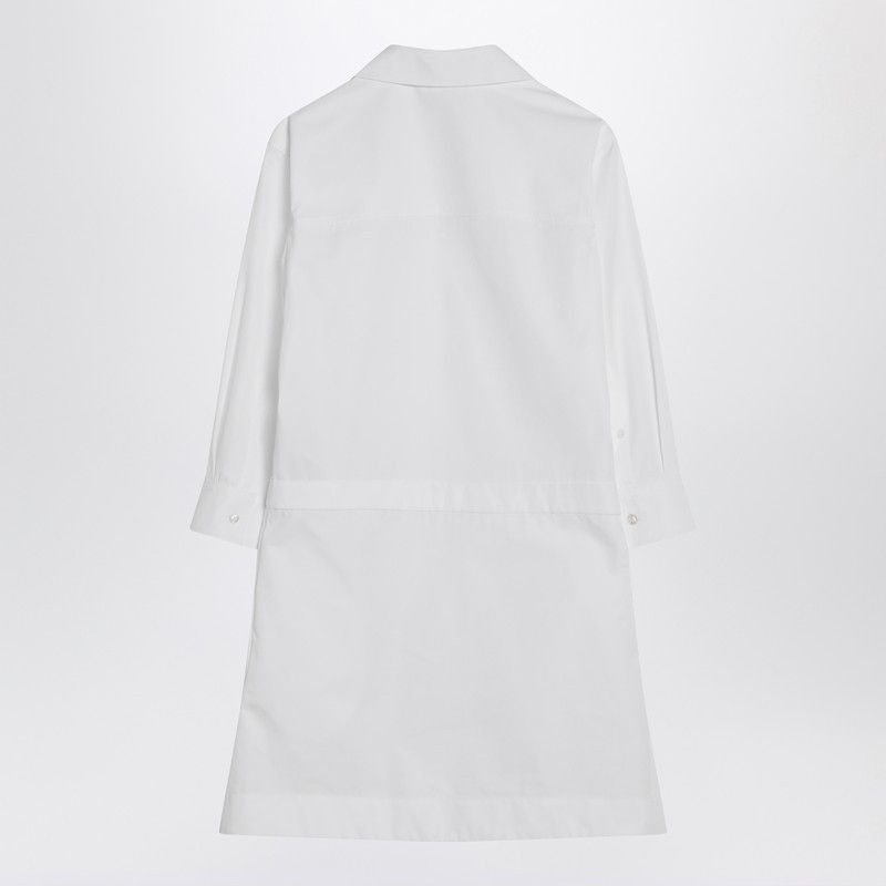Gucci Gucci White Shirtdress In Cotton Poplin Size M / US 6-8 / IT 42-44 - 2 Thumbnail