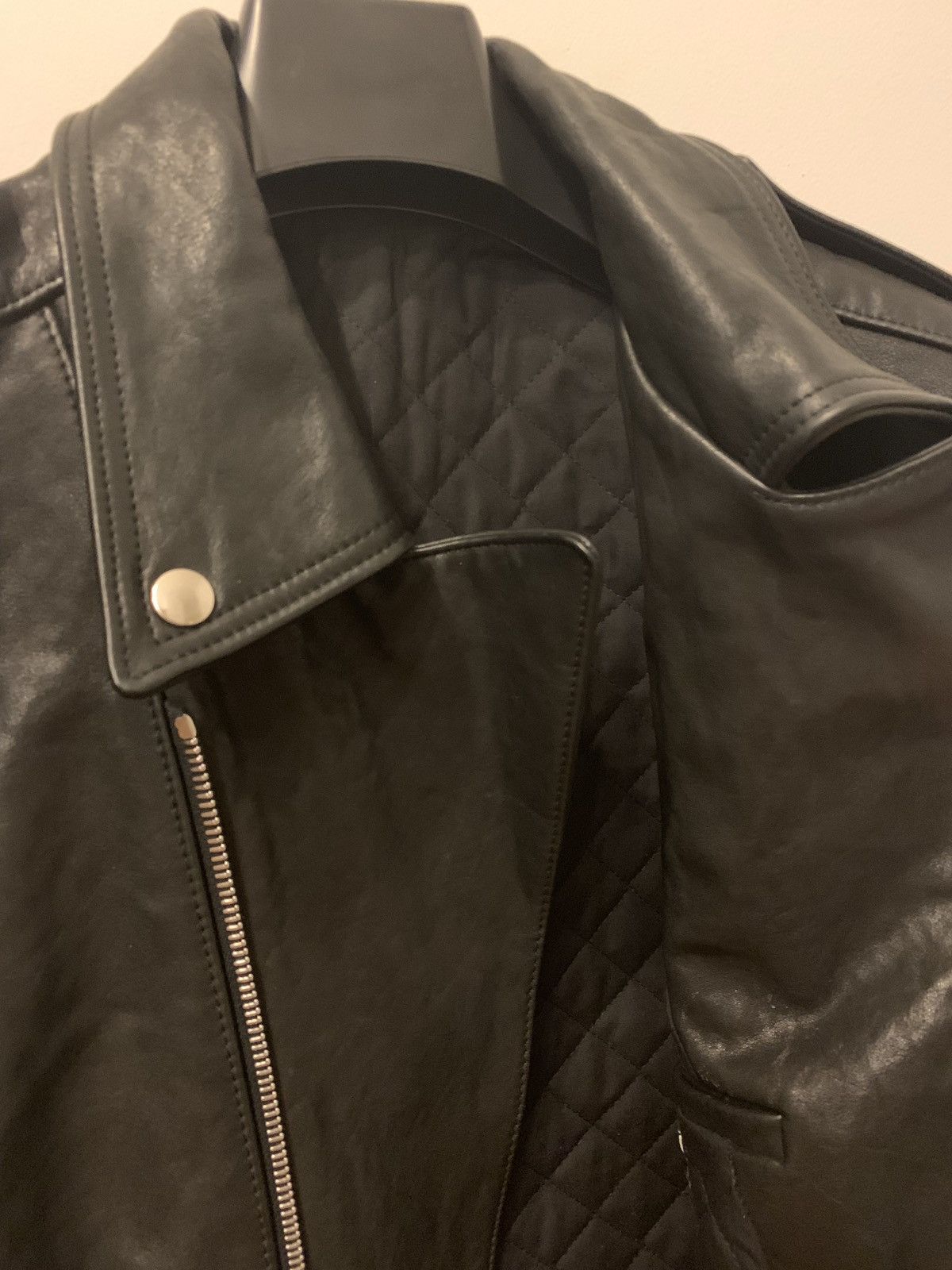 Public School Wool Sleeve Leather Biker Size US M / EU 48-50 / 2 - 5 Thumbnail