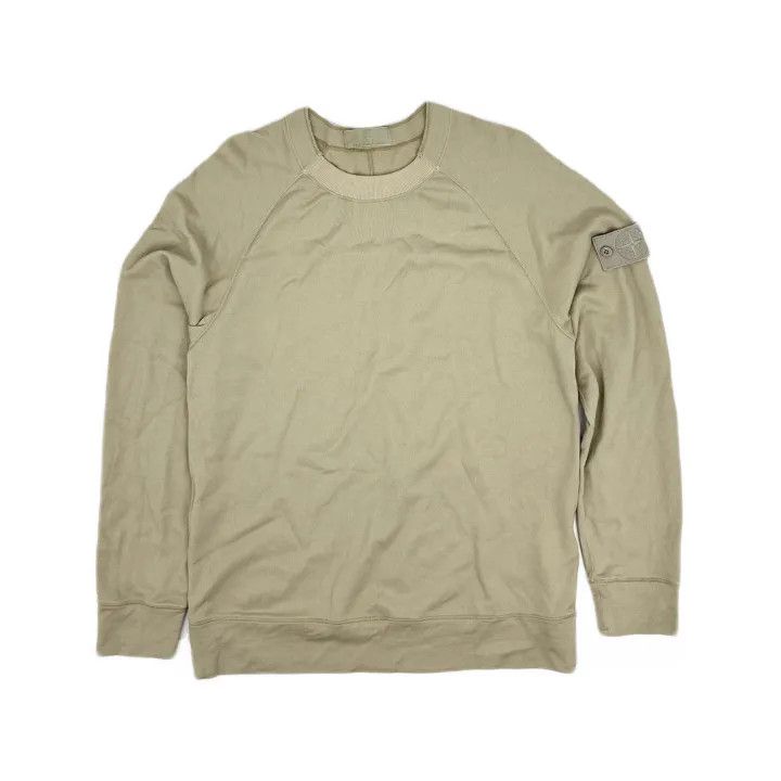 Stone Island Stone Island Lightweight Cotton Crew Neck Sweatshirt Size US M / EU 48-50 / 2 - 2 Thumbnail