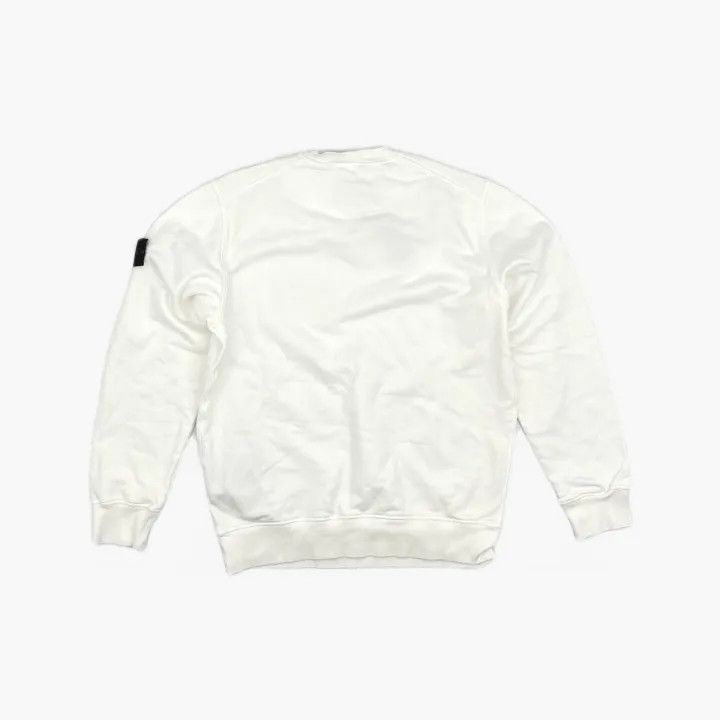 Stone Island Stone Island White Logo Sweatshirt for Men Size US XL / EU 56 / 4 - 3 Thumbnail