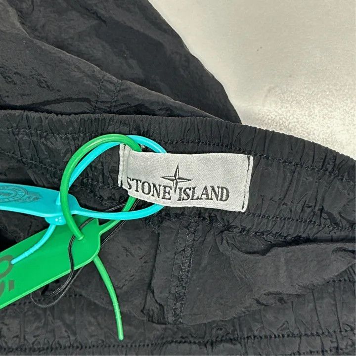 Stone Island Stone Island Black Waterproof Long Pants Size US 29 - 3 Thumbnail
