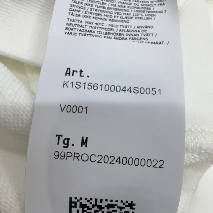 Stone Island Stone Island Logo Embroidered White Hoodie Size US M / EU 48-50 / 2 - 3 Thumbnail