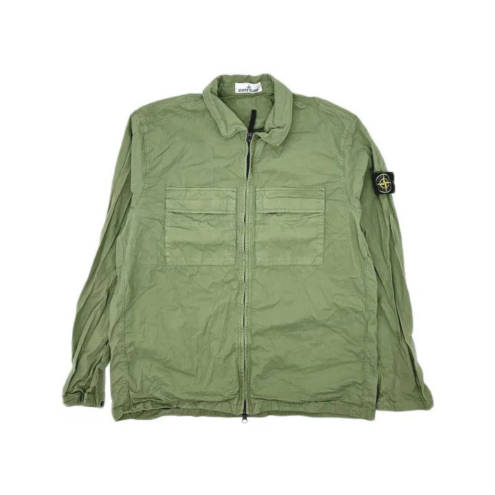 Stone Island Stone Island SS23 Long Sleeve Pocket Shirt Jacket Size US XL / EU 56 / 4 - 2 Thumbnail