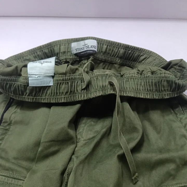 Stone Island Stone Island Green Cargo Pants for Men Size US 32 / EU 48 - 8 Thumbnail