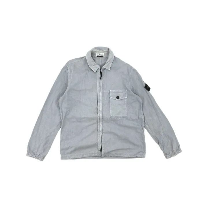 Stone Island Stone Island Gray Pocket Jacket for Men Size US XL / EU 56 / 4 - 2 Thumbnail