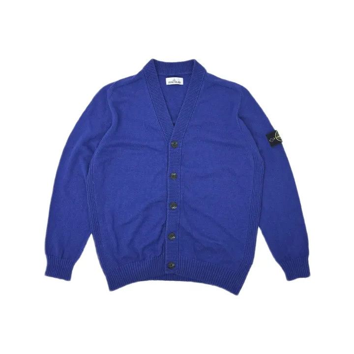 Stone Island Stone Island V-Neck Long Sleeve Knitted Cardigan Size US XXL / EU 58 / 5 - 2 Thumbnail