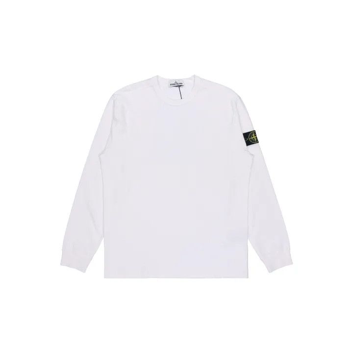 Stone Island Stone Island White Fleece Crewneck Sweatshirt Size US XXL / EU 58 / 5 - 2 Thumbnail