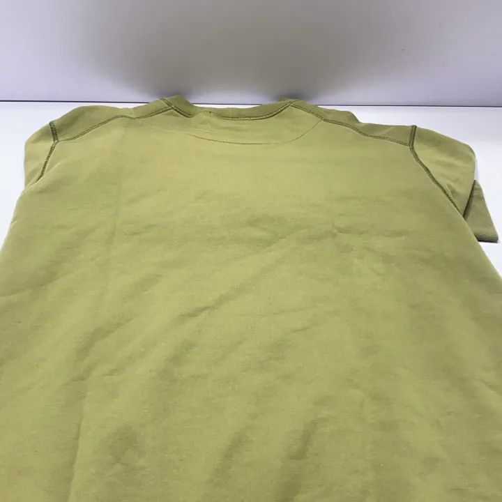 Stone Island Stone Island Olive Green Crew Sweatshirt Size US XXL / EU 58 / 5 - 11 Thumbnail