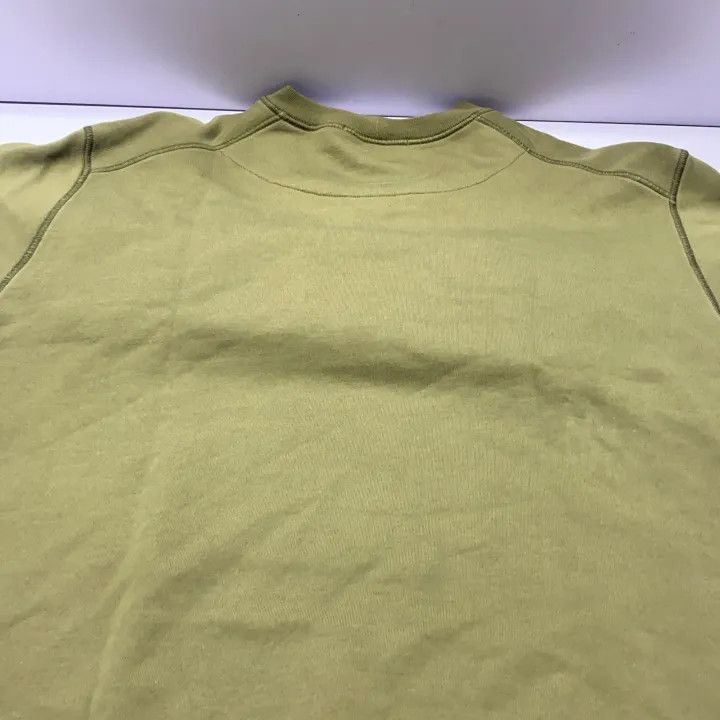 Stone Island Stone Island Olive Green Crew Sweatshirt Size US XXL / EU 58 / 5 - 7 Thumbnail