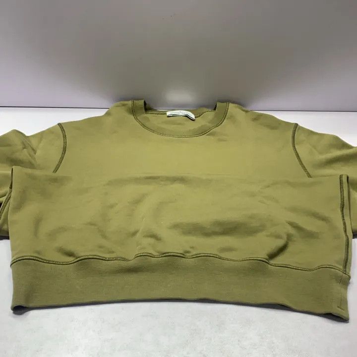Stone Island Stone Island Olive Green Crew Sweatshirt Size US XXL / EU 58 / 5 - 8 Thumbnail