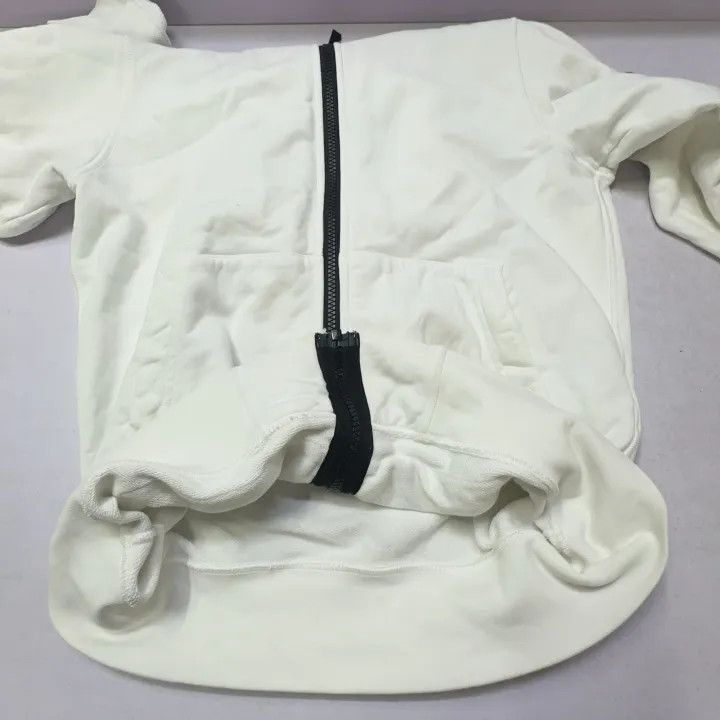Stone Island Stone Island White Zip-Up Hoodie for Men Size US S / EU 44-46 / 1 - 10 Thumbnail