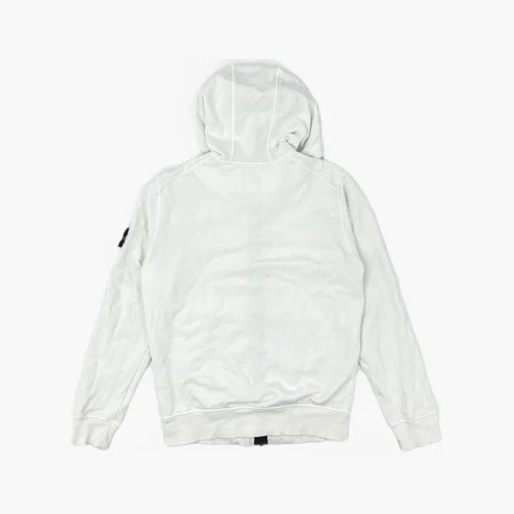 Stone Island Stone Island White Zip-Up Hoodie for Men Size US S / EU 44-46 / 1 - 3 Thumbnail