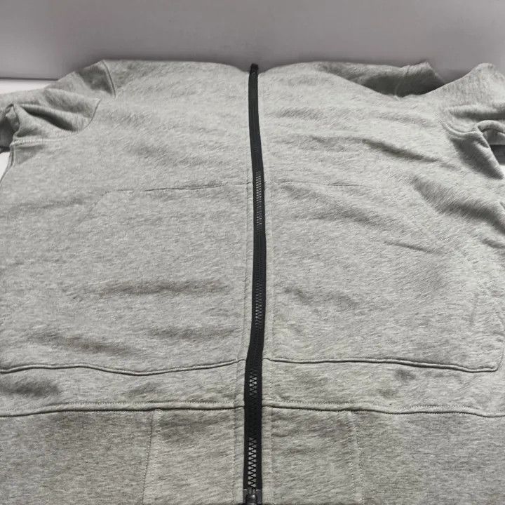Stone Island Stone Island Gray Hooded Zip Sweatshirt Size US XL / EU 56 / 4 - 12 Thumbnail