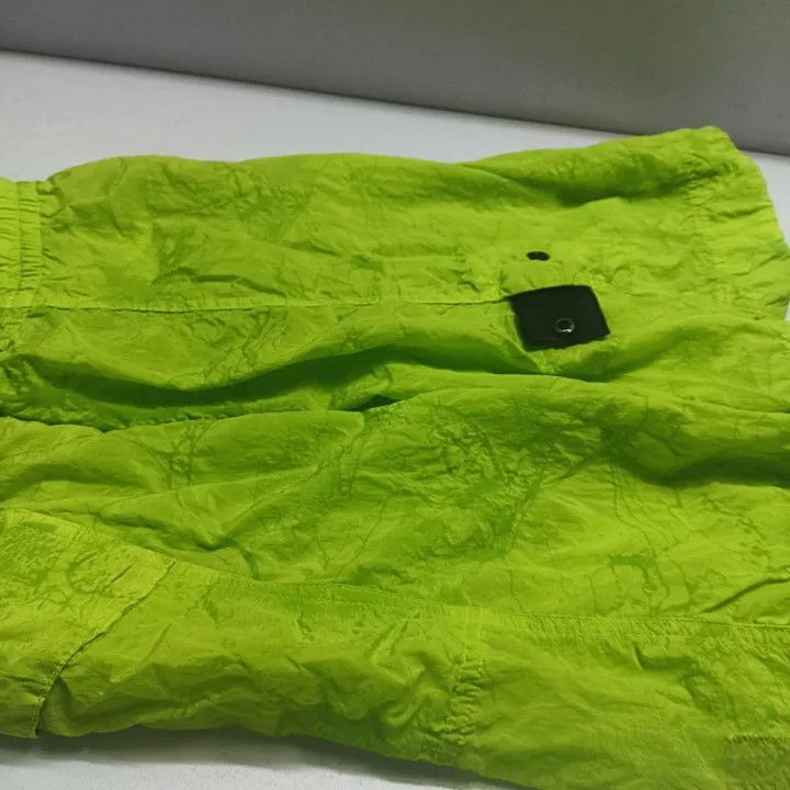 Stone Island Stone Island SS23 Nylon Meta Green Shorts Size US 26 / EU 42 - 12 Thumbnail