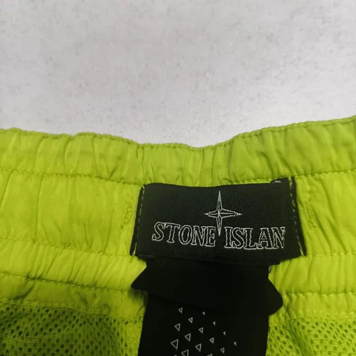 Stone Island Stone Island SS23 Nylon Meta Green Shorts Size US 26 / EU 42 - 4 Thumbnail