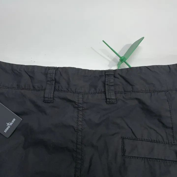 Stone Island Stone Island Black Bermuda Cargo Shorts Size US 31 - 9 Thumbnail