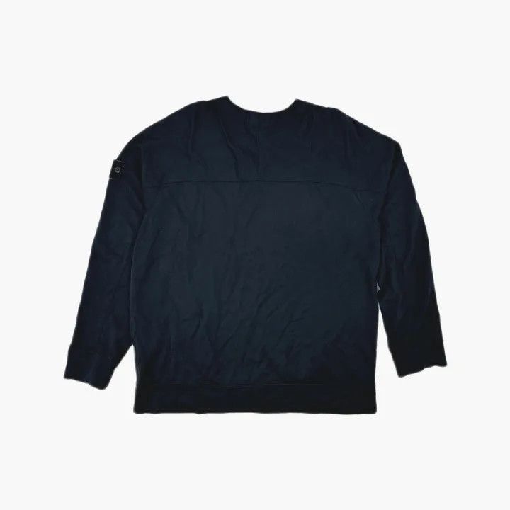 Stone Island Stone Island Black Lightweight Cotton Sweatshirt Size US XL / EU 56 / 4 - 3 Thumbnail