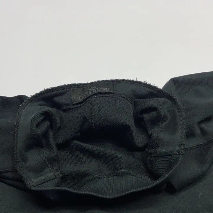 Stone Island Stone Island Black Lightweight Cotton Sweatshirt Size US XL / EU 56 / 4 - 8 Thumbnail
