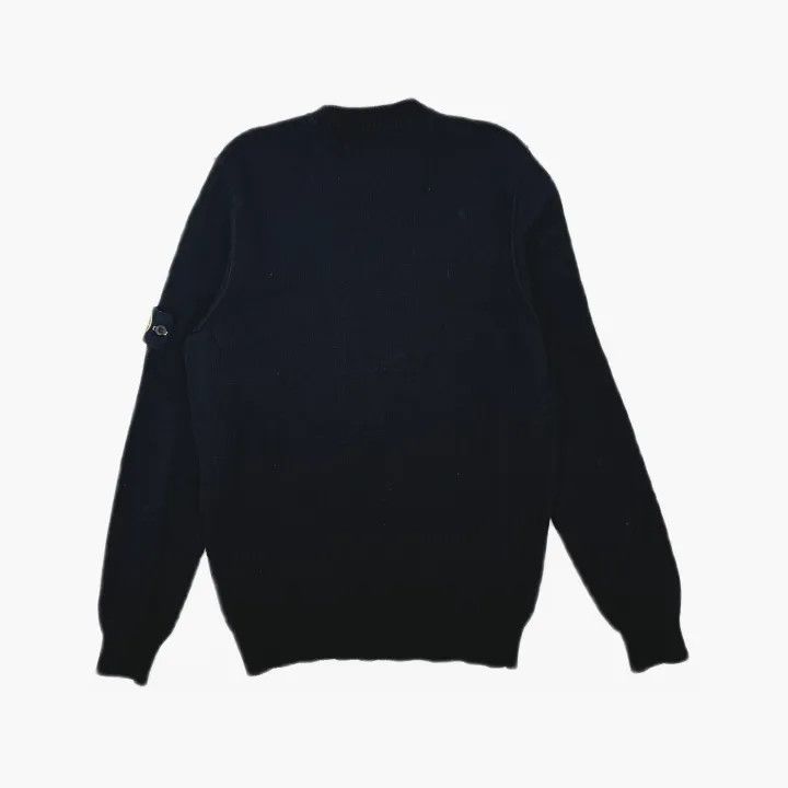 Stone Island Stone Island Black Long Sleeve Sweater Size US L / EU 52-54 / 3 - 3 Thumbnail