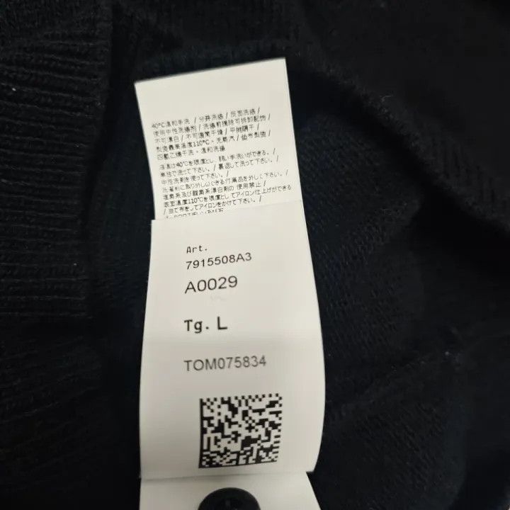 Stone Island Stone Island Black Long Sleeve Sweater Size US L / EU 52-54 / 3 - 5 Thumbnail