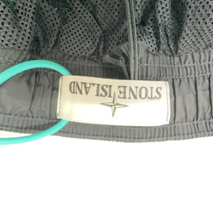 Stone Island Stone Island Black Logo Embroidered Casual Shorts Size US 26 / EU 42 - 4 Thumbnail