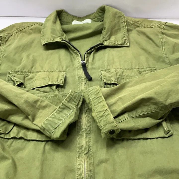Stone Island Stone Island SS22 Green Long Sleeve Jacket Size US XXL / EU 58 / 5 - 12 Thumbnail