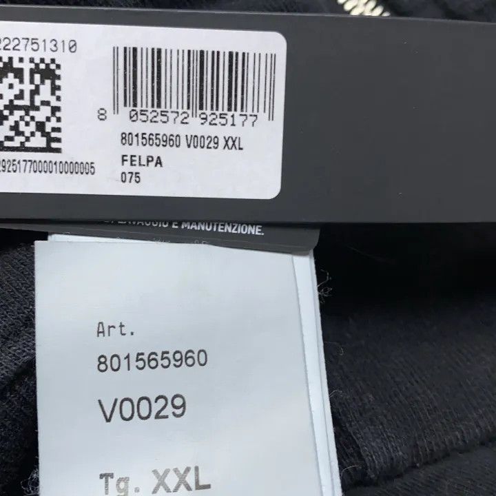 Stone Island Stone Island Black Logo Zip-Up Jacket Size US XXL / EU 58 / 5 - 4 Thumbnail