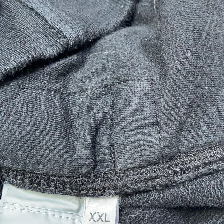 Stone Island Stone Island Black Logo Zip-Up Jacket Size US XXL / EU 58 / 5 - 5 Thumbnail