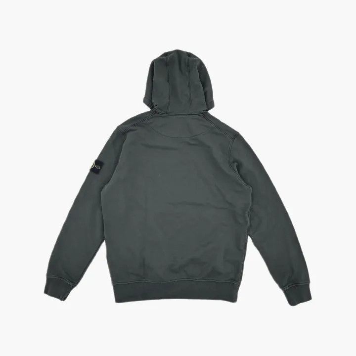 Stone Island Stone Island Gray Logo Hooded Sweatshirt Size US XL / EU 56 / 4 - 3 Thumbnail