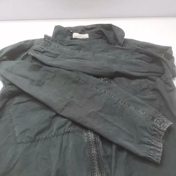 Stone Island Stone Island Black Washable Canvas Jacket Size US M / EU 48-50 / 2 - 11 Thumbnail