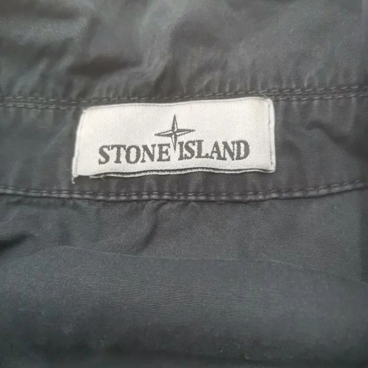 Stone Island Stone Island Black Washable Canvas Jacket Size US M / EU 48-50 / 2 - 4 Thumbnail