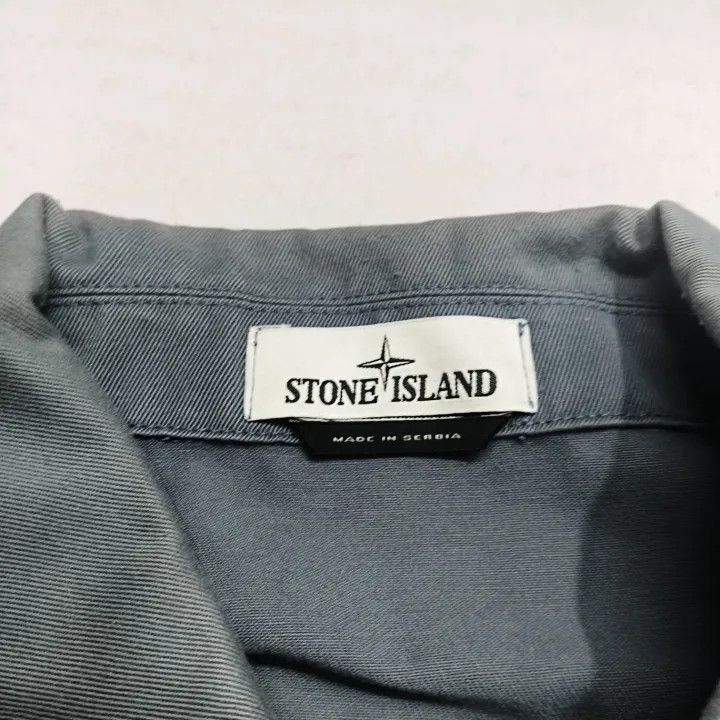 Stone Island Stone Island Blue Zip Jacket for Men Size US XL / EU 56 / 4 - 4 Thumbnail