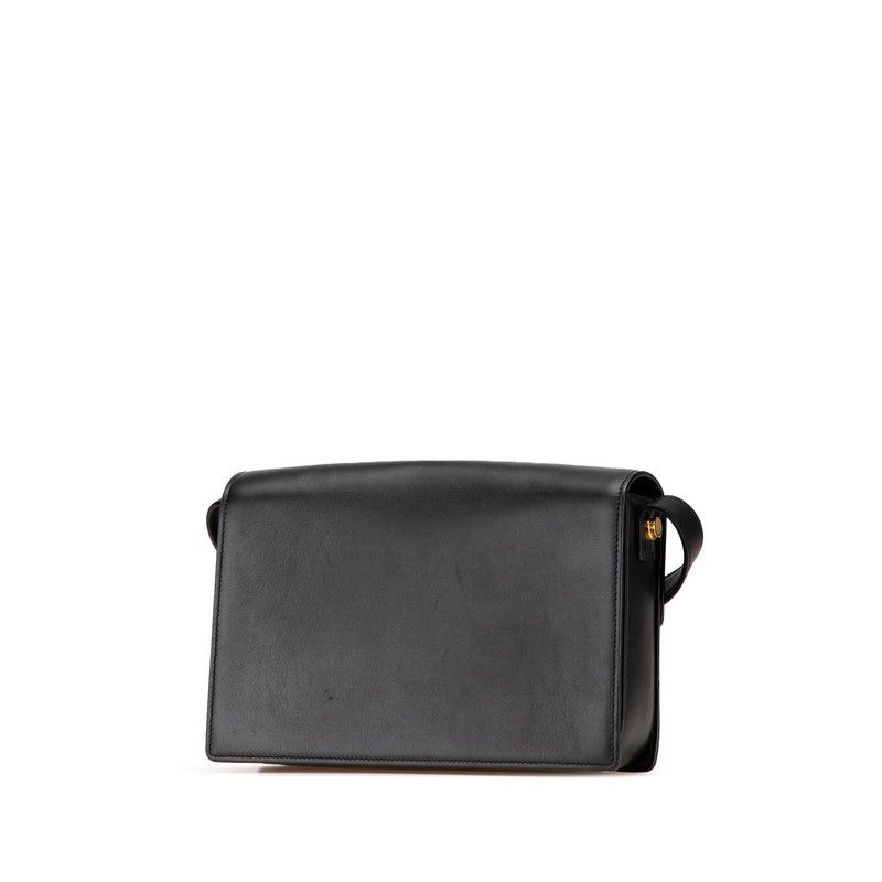 Yves Saint Laurent Yves Saint Laurent Saint Laurent Logo Leather Shoulder Bag Leather Shoulder Bag DUTY FREE for USA Size ONE SIZE - 2 Thumbnail