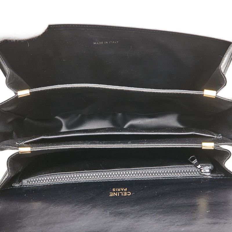 Celine Celine Celine Carriage Hardware Leather Shoulder Bag Leather Shoulder Bag DUTY FREE for USA Size ONE SIZE - 9 Thumbnail