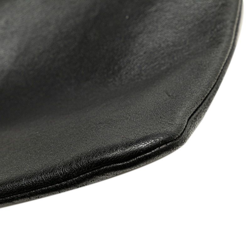 Yves Saint Laurent Yves Saint Laurent Saint Laurent Logo Leather Shoulder Bag Leather Shoulder Bag 581697 Size ONE SIZE - 6 Thumbnail