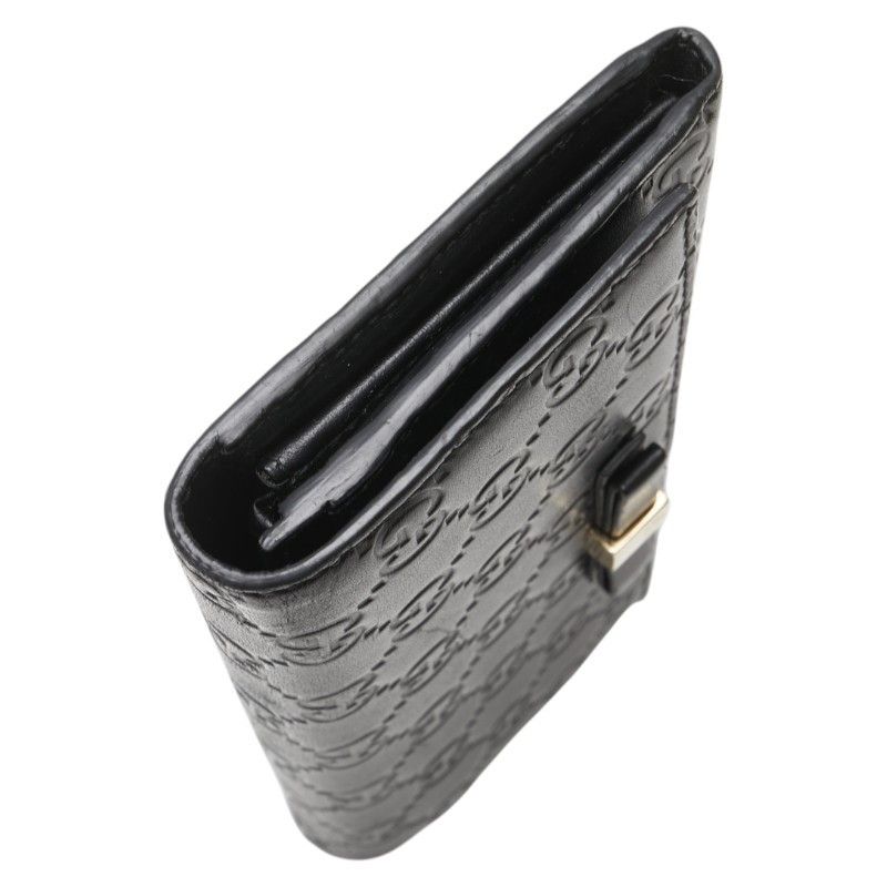 Gucci Gucci Gucci Guccissima Ribbon Leather Long Wallet Leather Long Wallet 388679 Size ONE SIZE - 4 Thumbnail