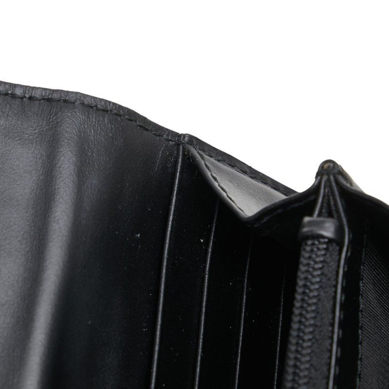 Gucci Gucci Gucci Guccissima Ribbon Leather Long Wallet Leather Long Wallet 388679 Size ONE SIZE - 6 Thumbnail